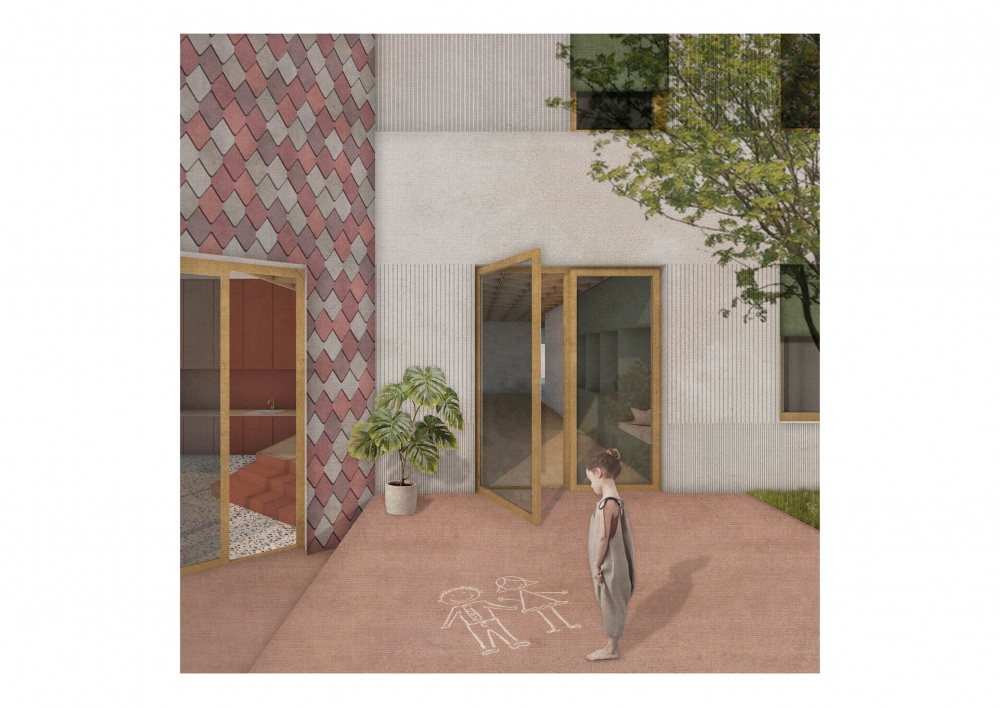 Perspektive-Terrasse